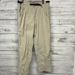 Womens Columbia sportswear GRT outdoor 100% nylon belted hiking pants Large